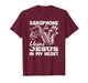 Saxophone in My Veins Jesus My Heart Saxophonist T-Shirt
