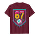 Soccer Drip Number 67 Soccer Player T-Shirt