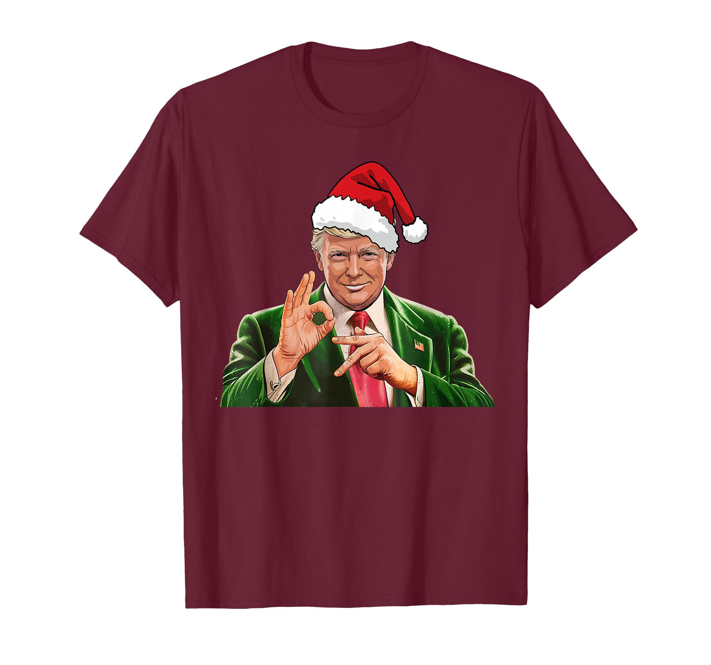 Funny Trump 6 7 Six Seven Christmas 67 Xmas Pajama Men Women T-Shirt