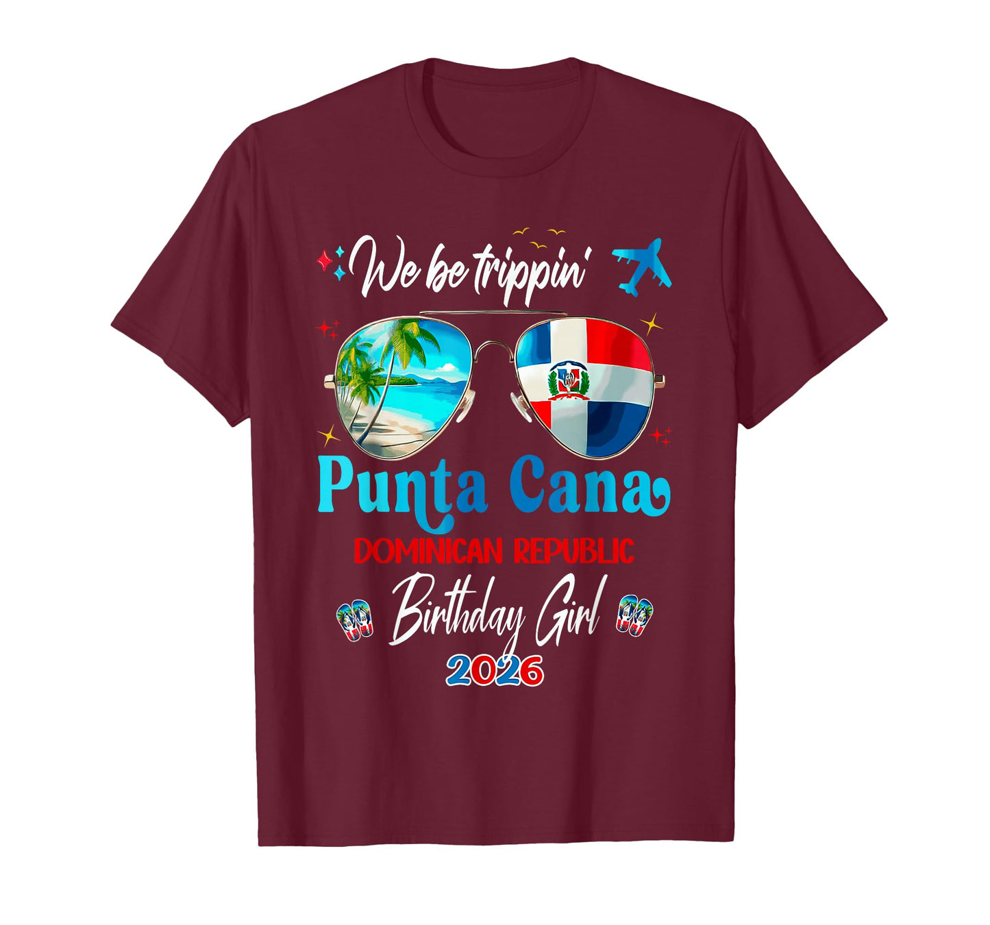 Punta Cana Vacay Dominican Republic Birthday Trip 2026 T-Shirt