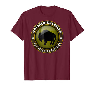 Buffalo Soldiers 92nd Infantry Division Heritage Icon T-Shirt