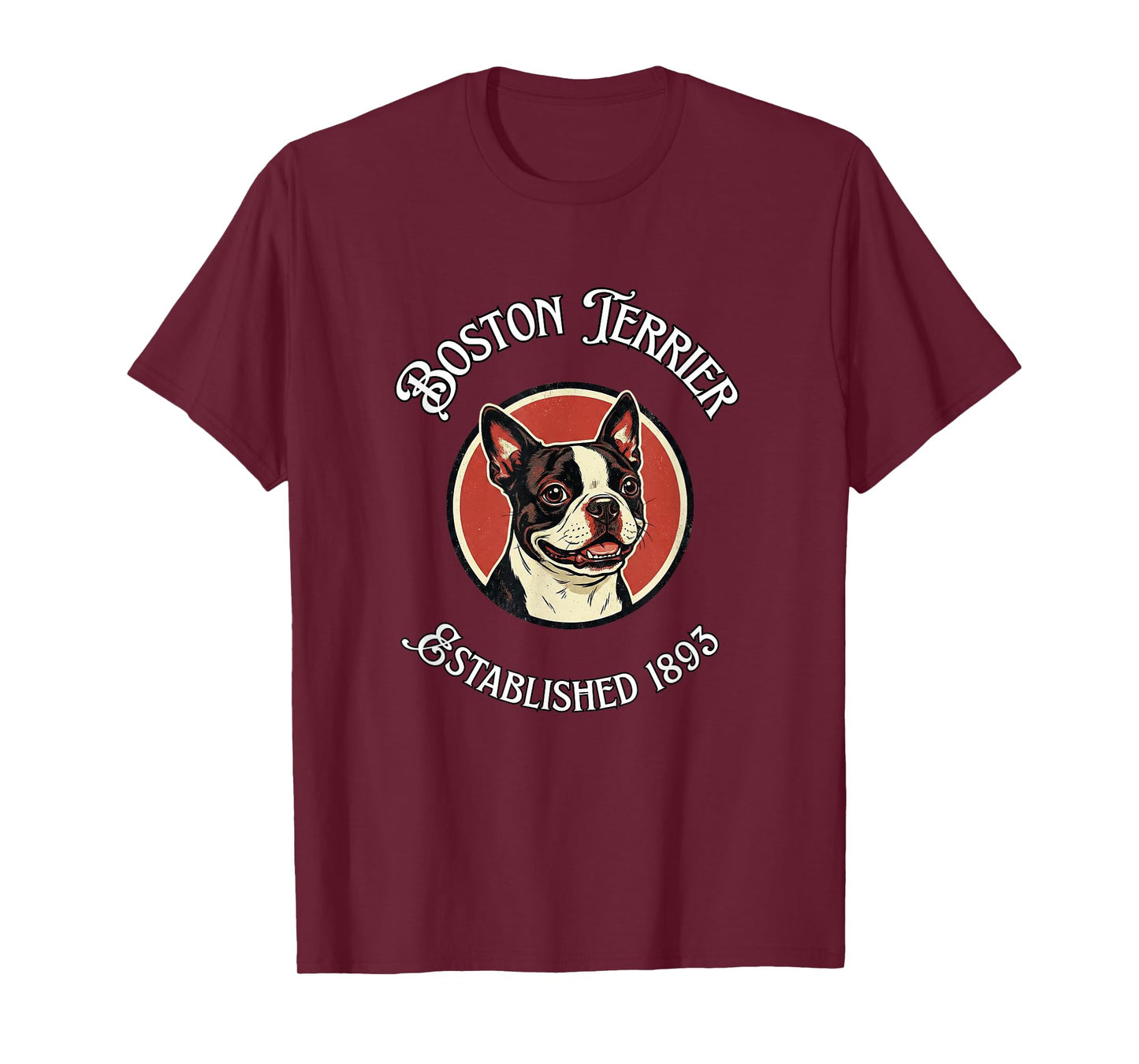 Boston Terrier Dog Breed Lover T-Shirt
