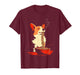 Retro Kawaii Ramen Corgi Japanese Noodles Dog Eating Ramen T-Shirt
