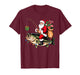 Santa Riding Bass Fish Christmas Fishing Funny Xmas Pajamas T-Shirt