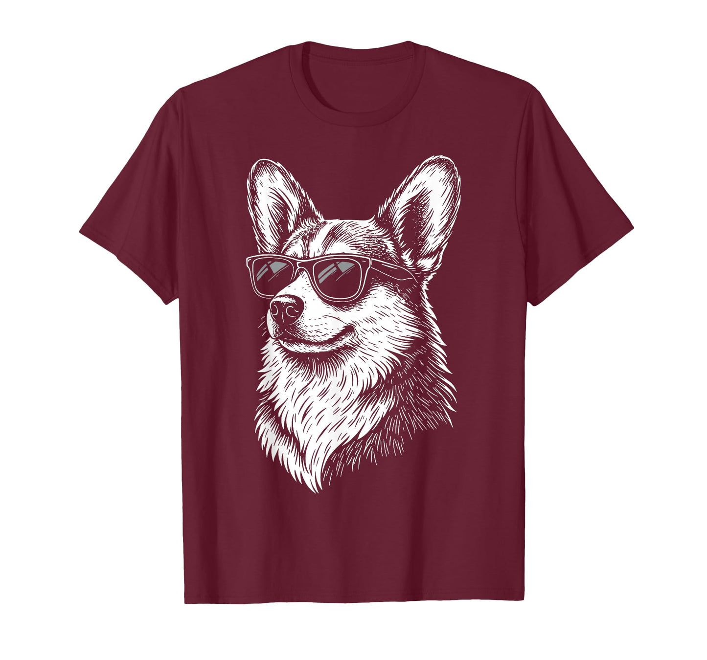 Corgi Sunglasses T-Shirt