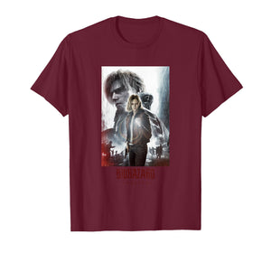 Resident Evil Requiem Leon ＆ Grace Art FP T-Shirt