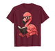 Flamingo Reading Book Lover T-Shirt