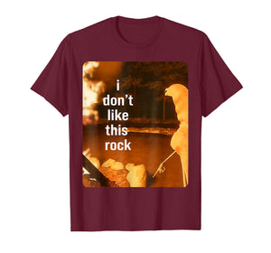 Marcus The Worm Robert Meme I Don't Like This Rock T-Shirt