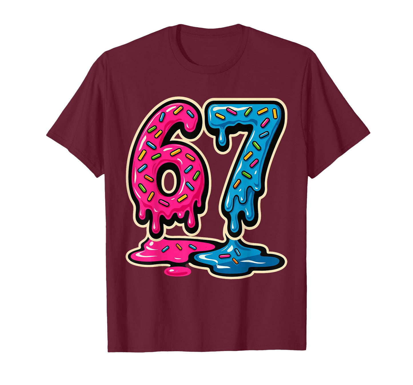 67 Ice Cream Meme Six Seven T-Shirt