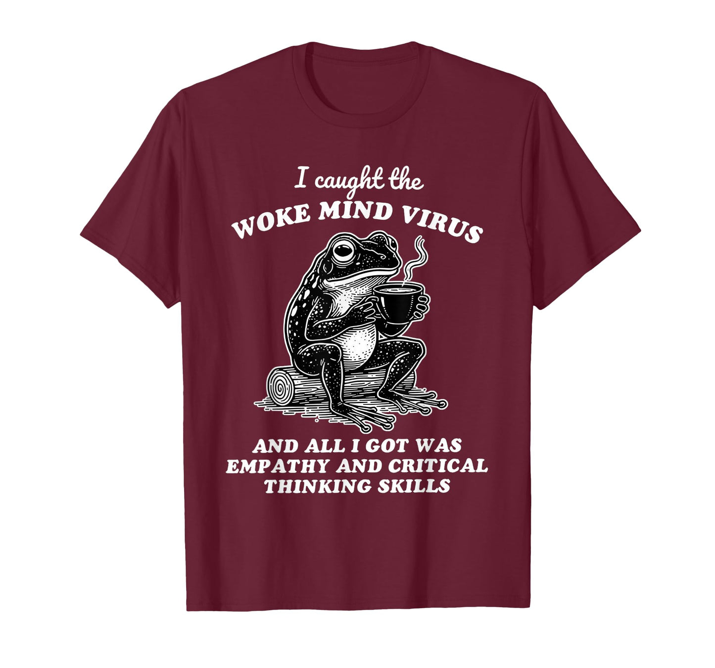 Awakened Thinking Virus Frog T-Shirt
