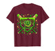 St Patricks Day Baseball Ice Cream Shamrock Baseball Player T-Shirt