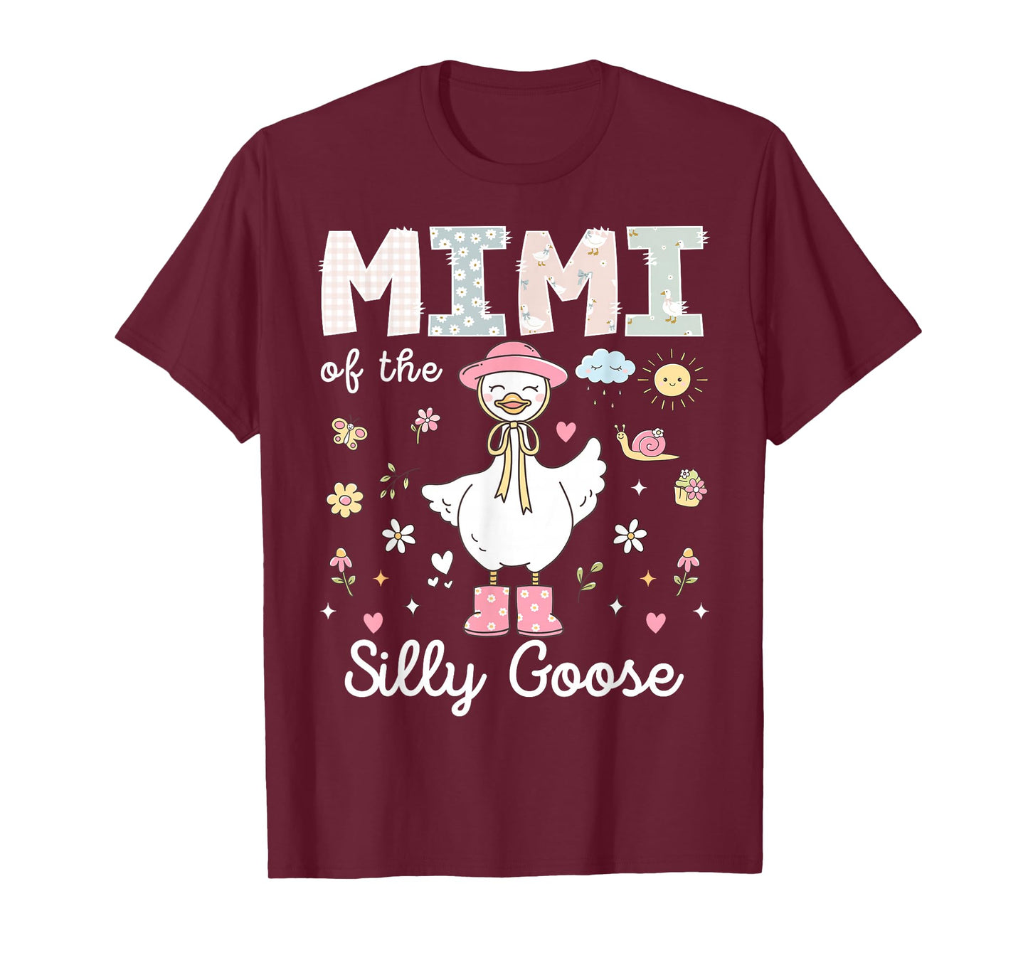 Mimi of The Silly Goose 1st Birthday Girl Family Matching T-Shirt