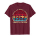 64 Year Old Gifts Vintage 1962 Limited Edition 64th Birthday T-Shirt