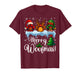 Merry Woofmas Xmas Santa Reindeer ELF Dog Paw Christmas T-Shirt