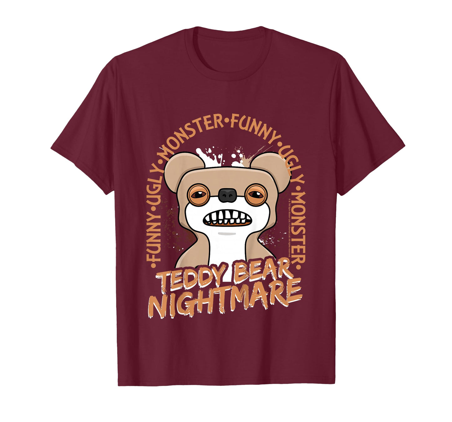 Fuggler Teddy Bear Nightmare Originals Monster Kids T-Shirt