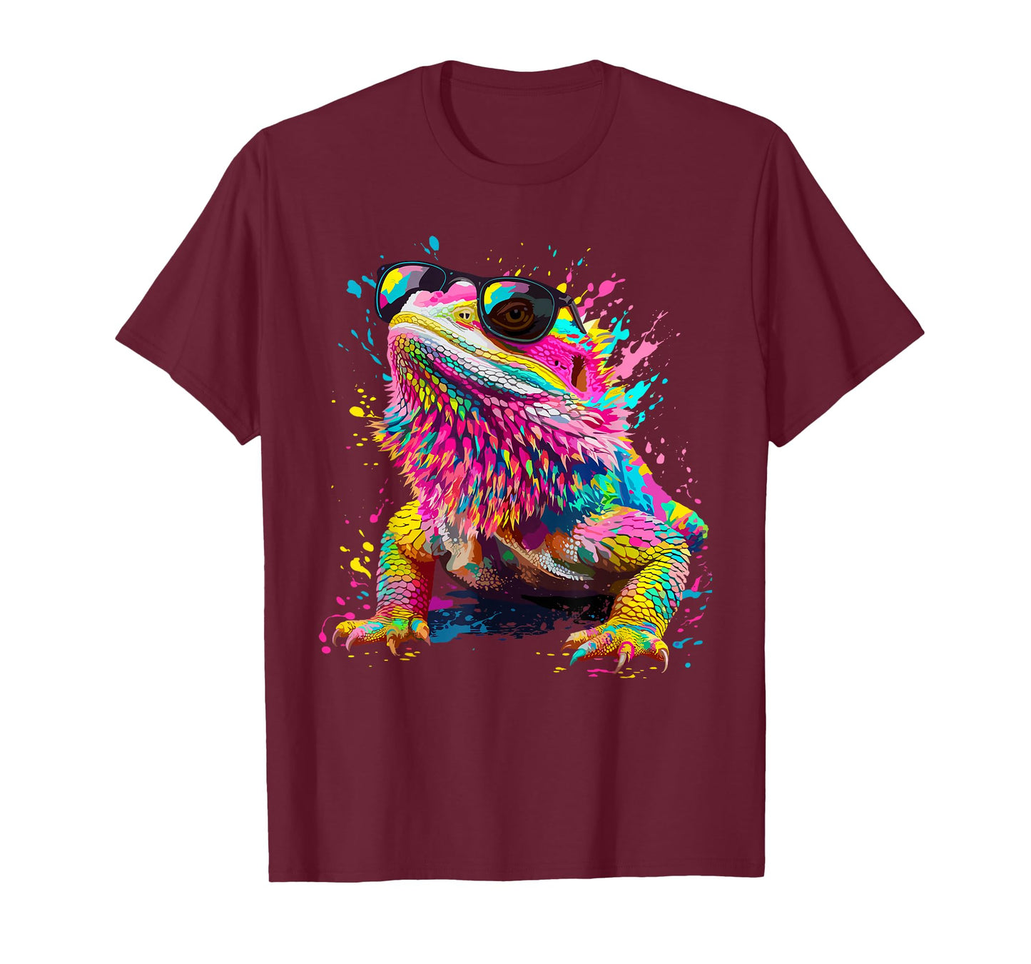 Bearded Dragon Art for Men Women Kids Bearded Dragon Lover T-Shirt