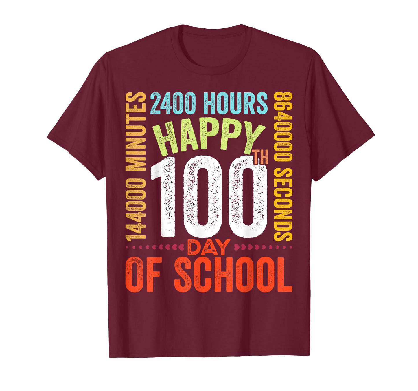 Happy 100th Day of School Student Design, 100 Days of School T-Shirt