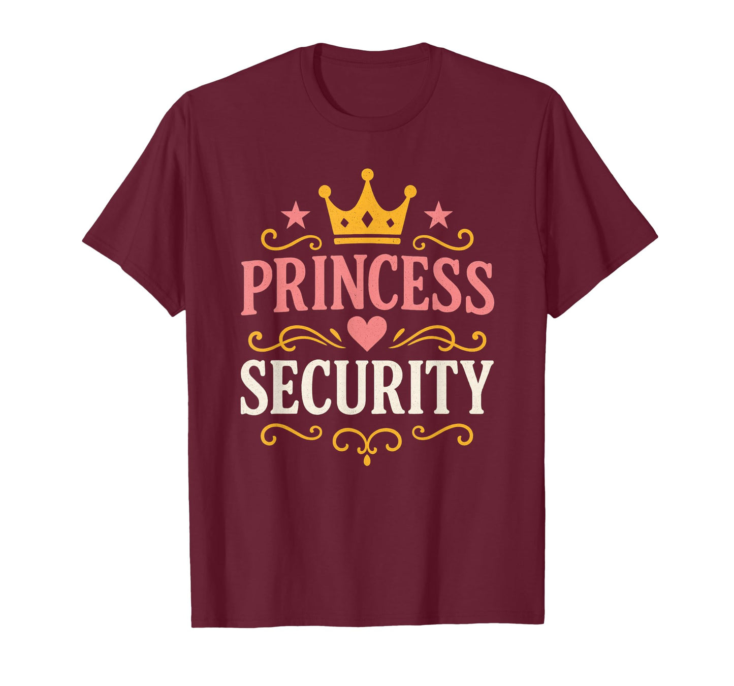 Princess Security Protection Birthday Party T-Shirt