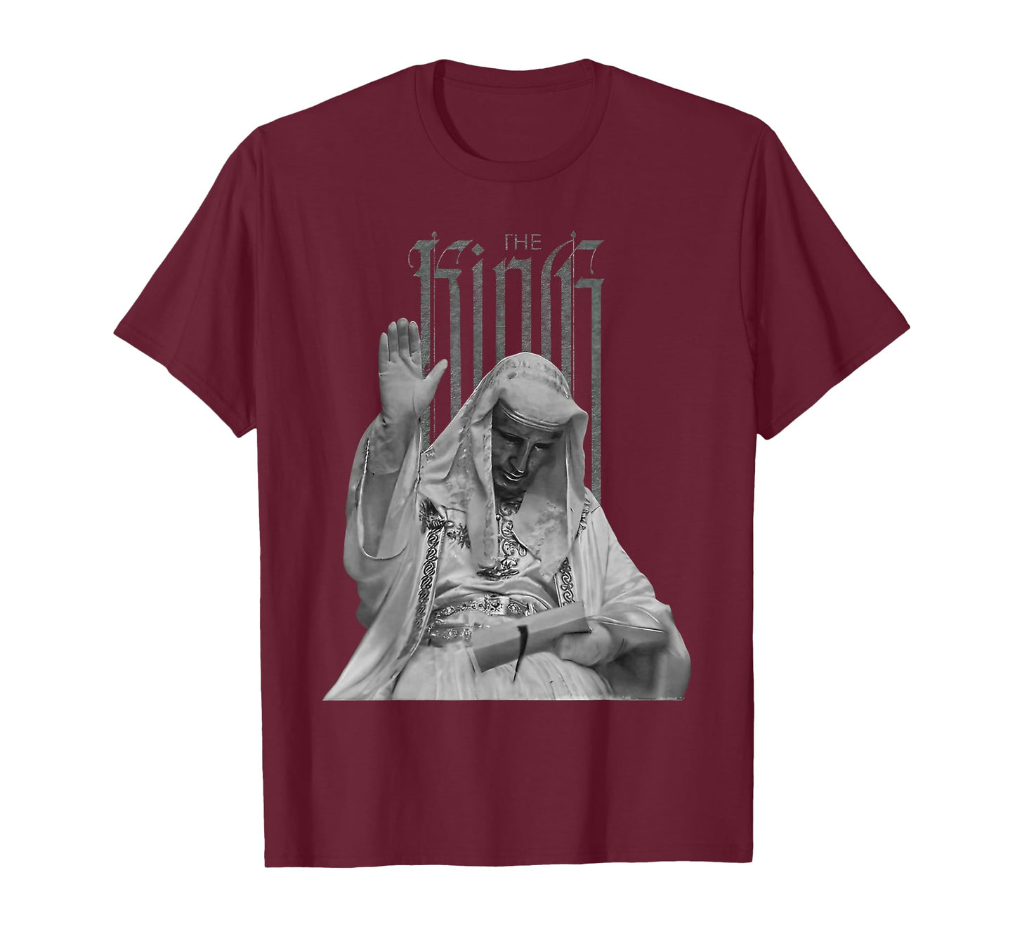 Sliver Mask King Baldwin IV Meme The Leper King Warrior T-Shirt
