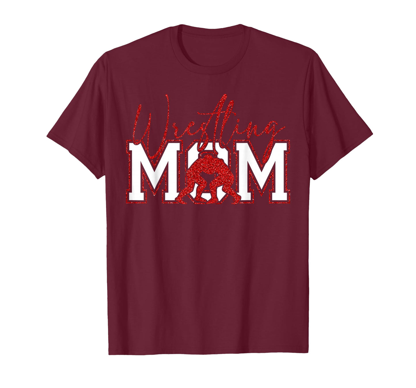 Women Wrestling Mom Funny Wrestle Wrestler Mothers Day T-Shirt