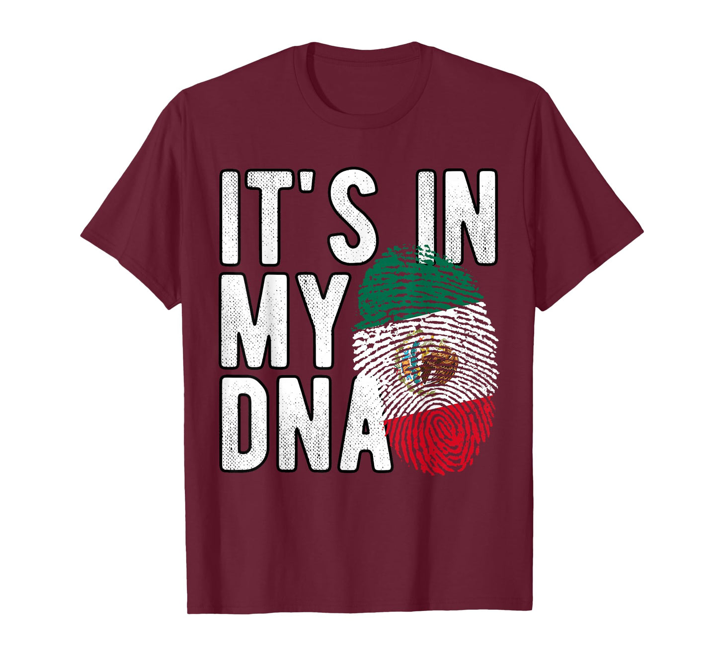 It's in My DNA Mexican National Flag Mexico Pride Heritage T-Shirt