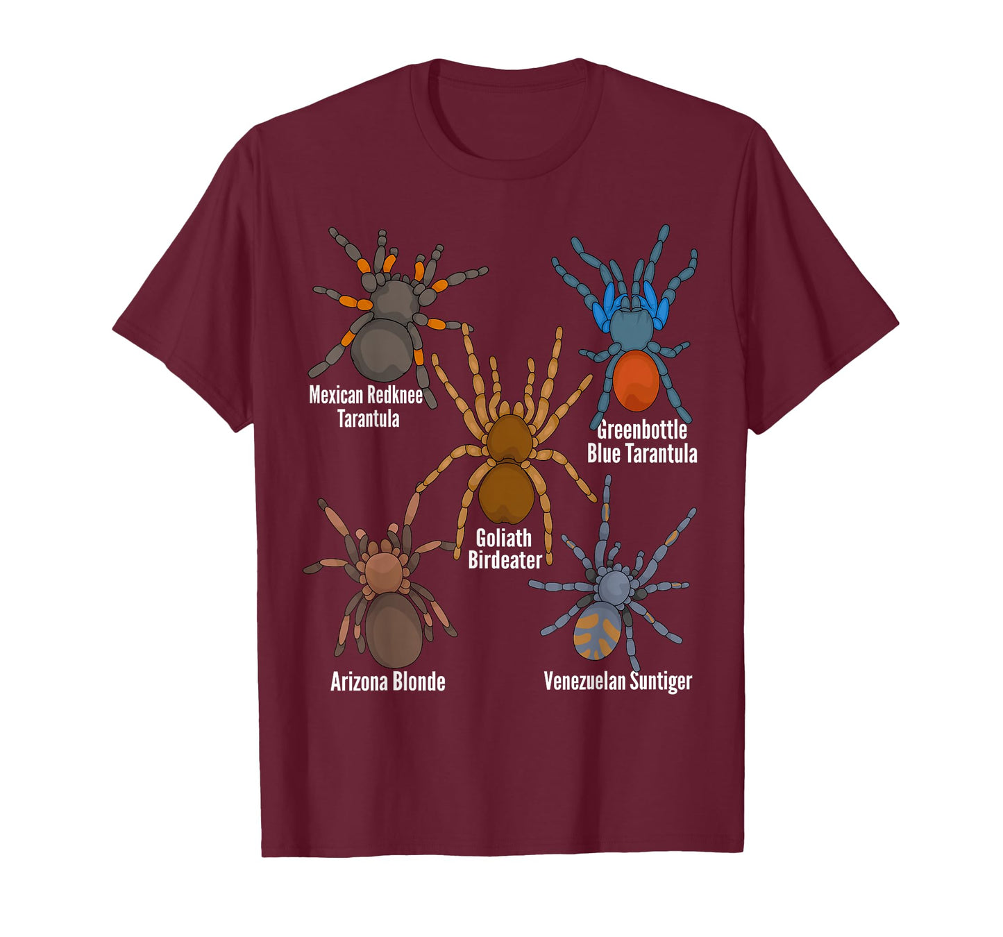 Spiders Lover Kids Arthropod Arachnid Tarantula Spider T-Shirt