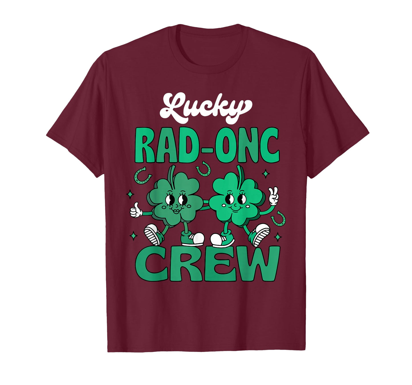 RAD-ONC Crew Oncology Radiation Nurse St. Patrick's Day T-Shirt