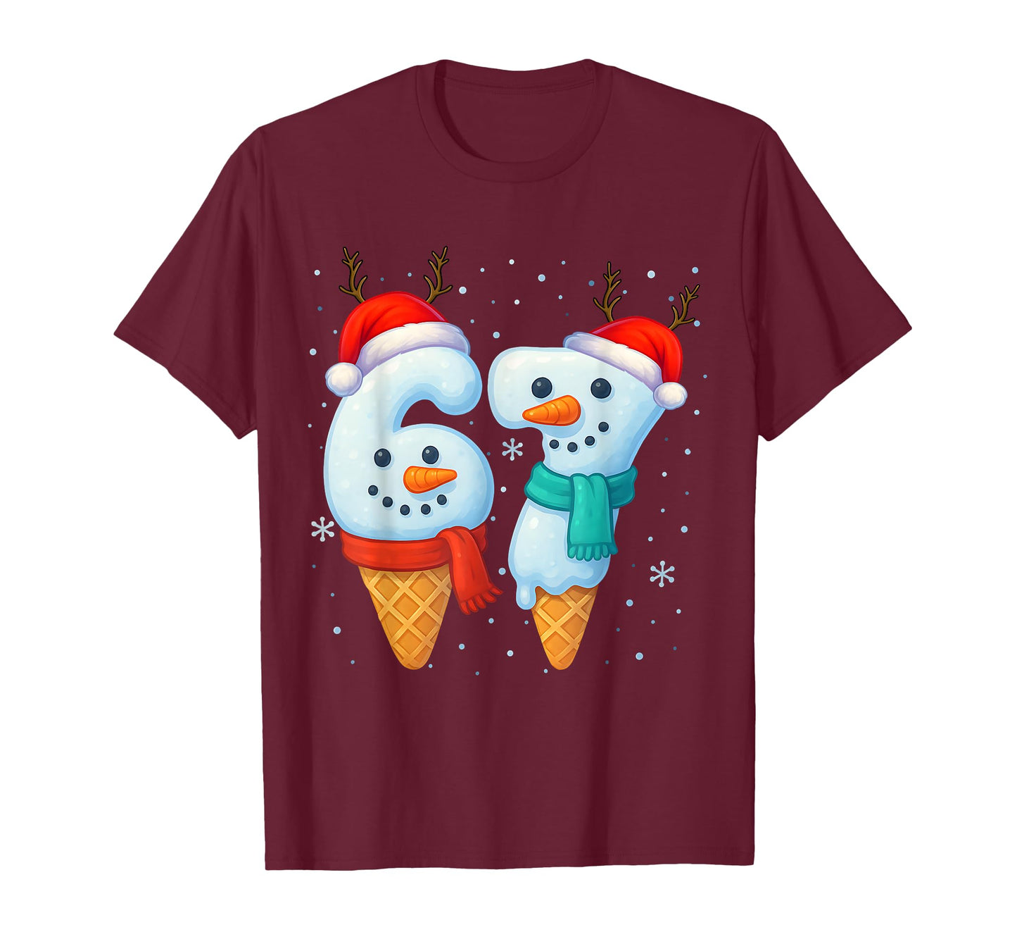 67 Meme Six Seven for Kids Women Men Boys Girls Christmas T-Shirt