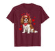 Cavalier King Charles Spaniel Valentines Day Dog Lover Heart T-Shirt