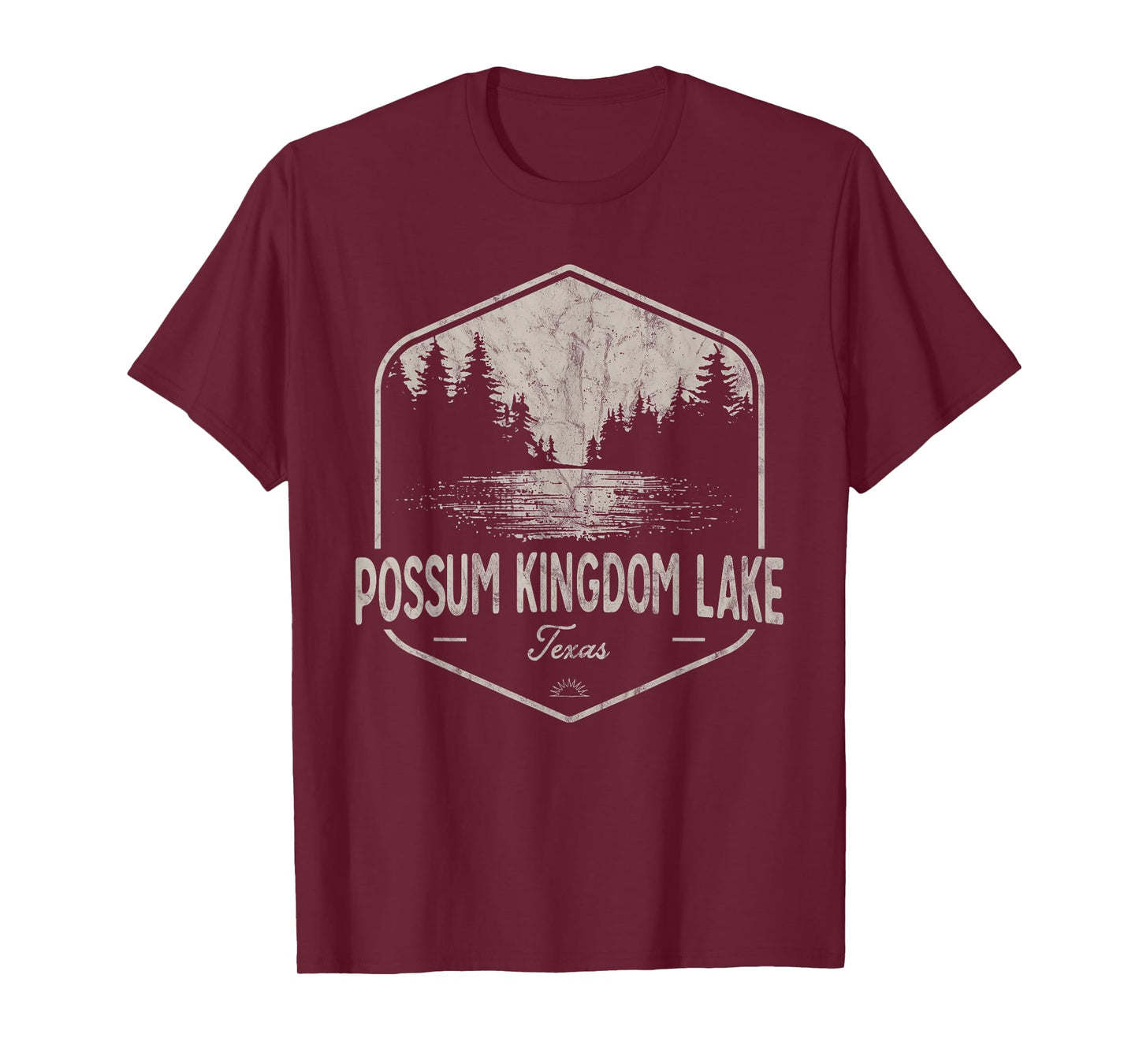 Possum Kingdom Lake Texas Outdoors Vintage T-Shirt