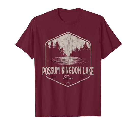 Possum Kingdom Lake Texas Outdoors Vintage T-Shirt