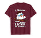 I Know How Many Licks It Takes – Lollipop Joke Owl Graphic T T-Shirt