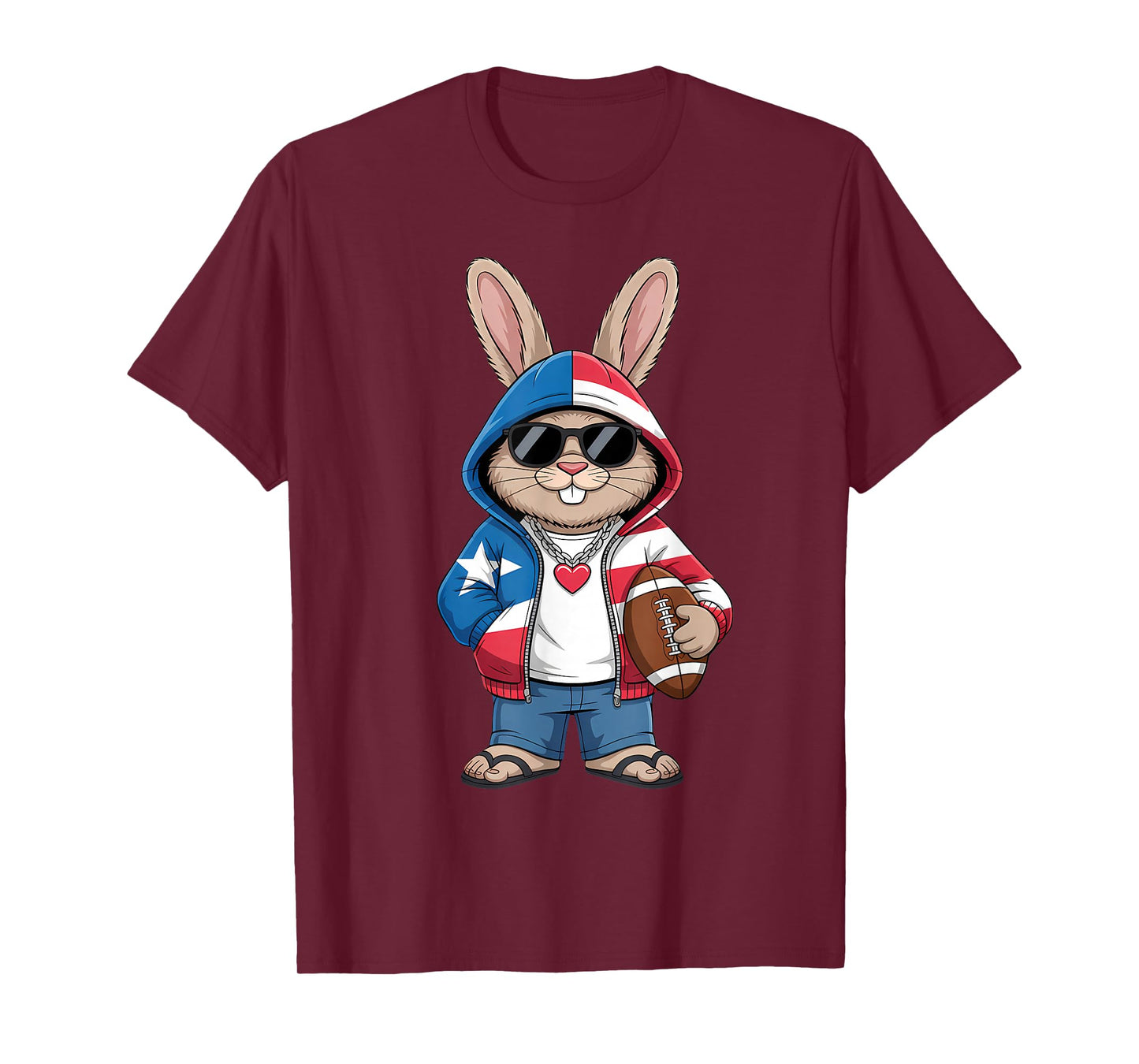 Puerto Rico Flag Rabbit Puerto Rican Bunny T-Shirt