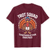 67 Thanksgiving Turkey Matching Number 7 Costume Trot Squad T-Shirt