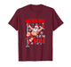 Working at Pole Xmas Santa Dancing Funny Joke Dirty Adult T-Shirt