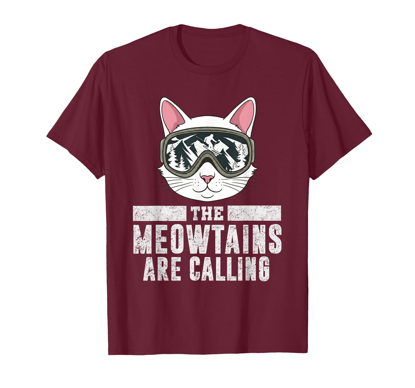 Cool Snowboard for Men Women Kids Ski Lover Mountain Skier T-Shirt