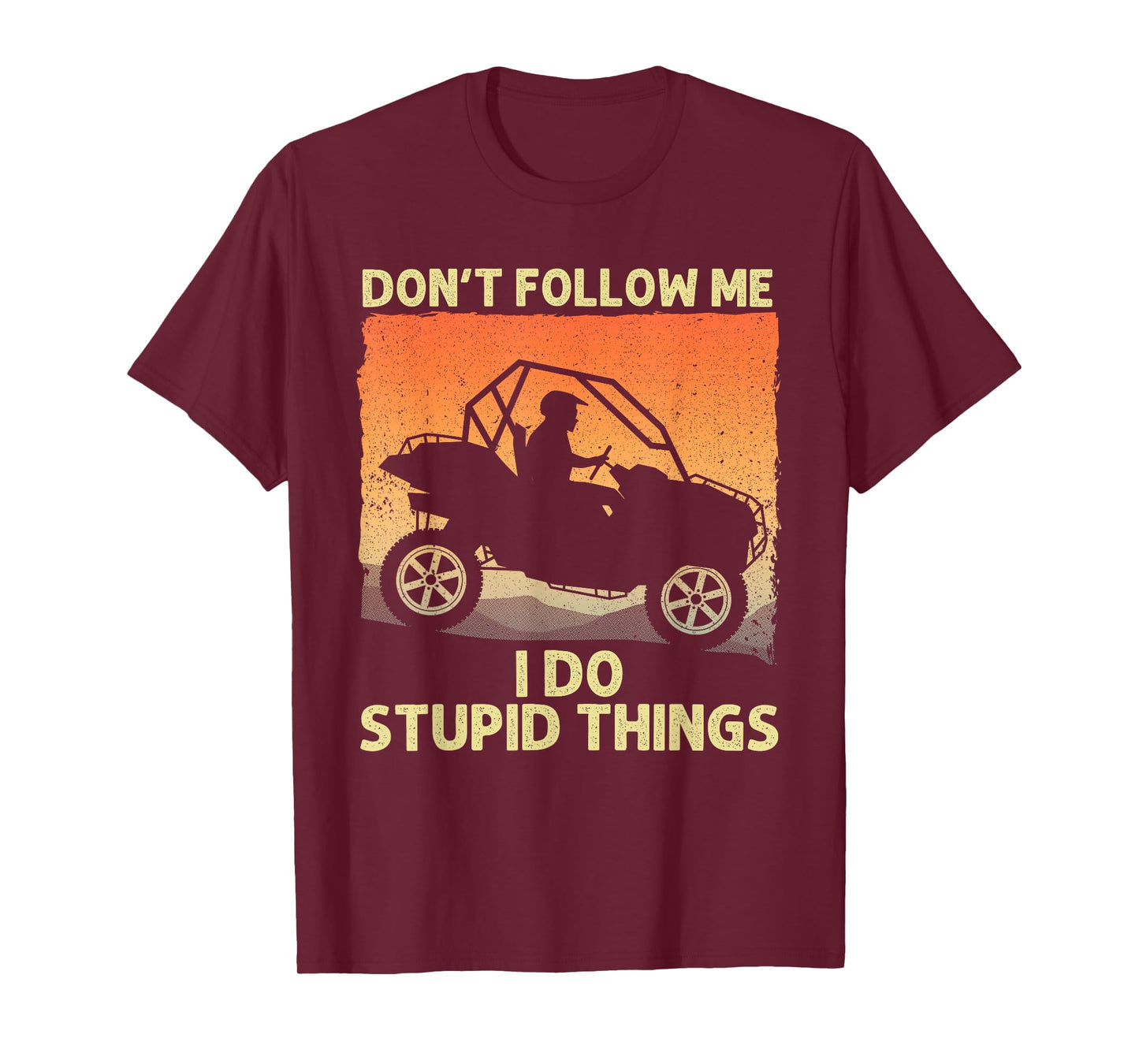 Side-by-Side Design for Men Women UTV ATV SxS Off Road Lover T-Shirt
