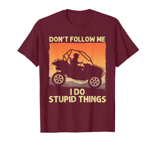 Side-by-Side Design for Men Women UTV ATV SxS Off Road Lover T-Shirt