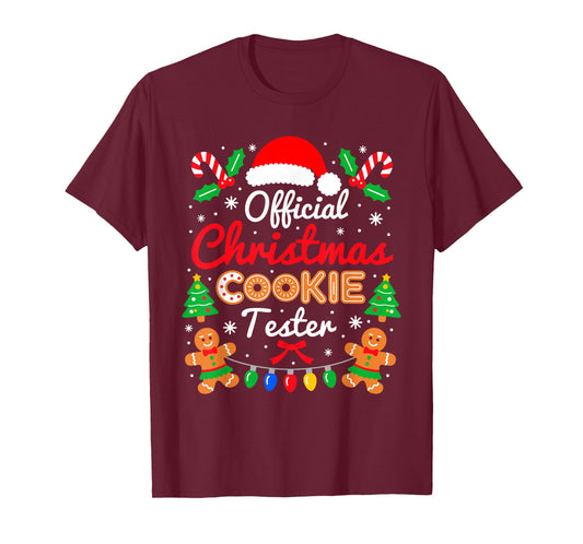 Official Christmas Cookie Tester Taster Baking Crew Toddle T-Shirt