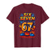 Funny 67 Six Seven Italian Brainrot Boys Girls 6 7 Meme T-Shirt