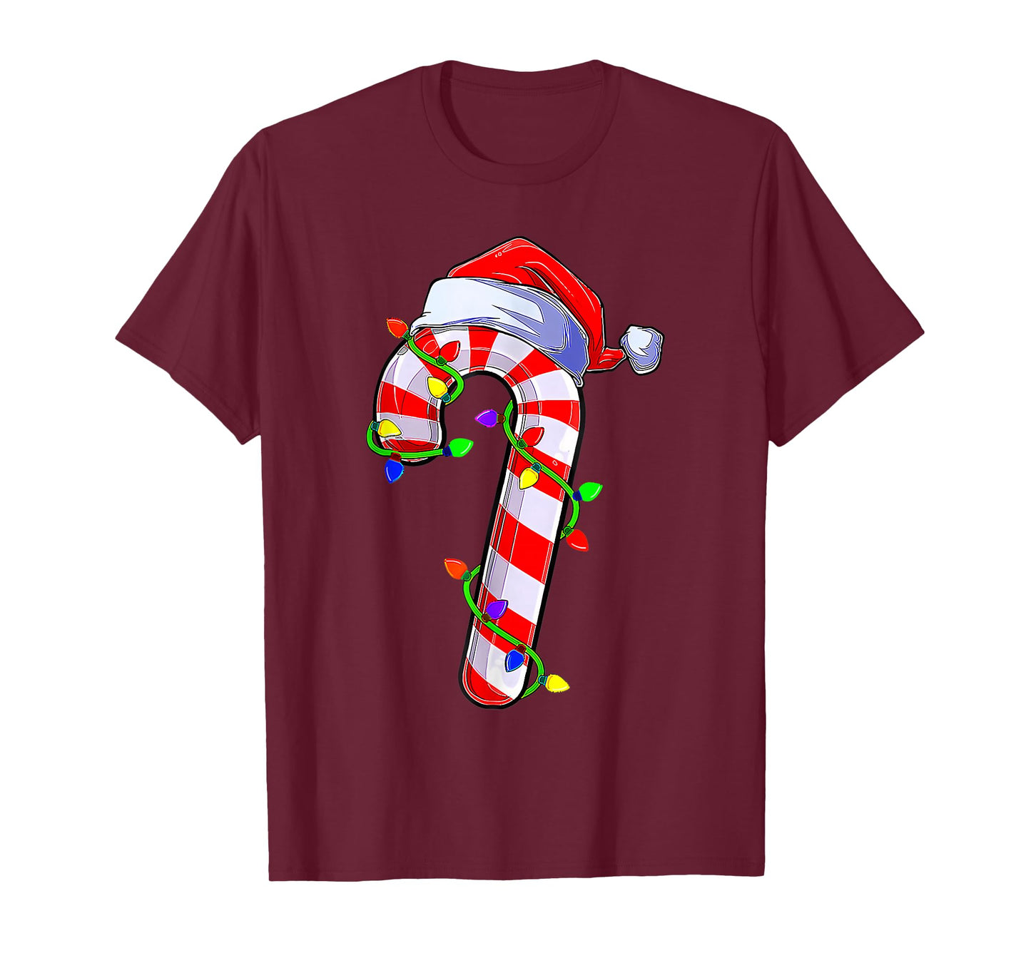 Candy Cane Crew Santa Christmas Kids Boys Girls Gifts T-Shirt