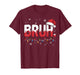 Bruh Christmas Shirt Funny Snow Santa Hat Xmas Lights Tee T-Shirt