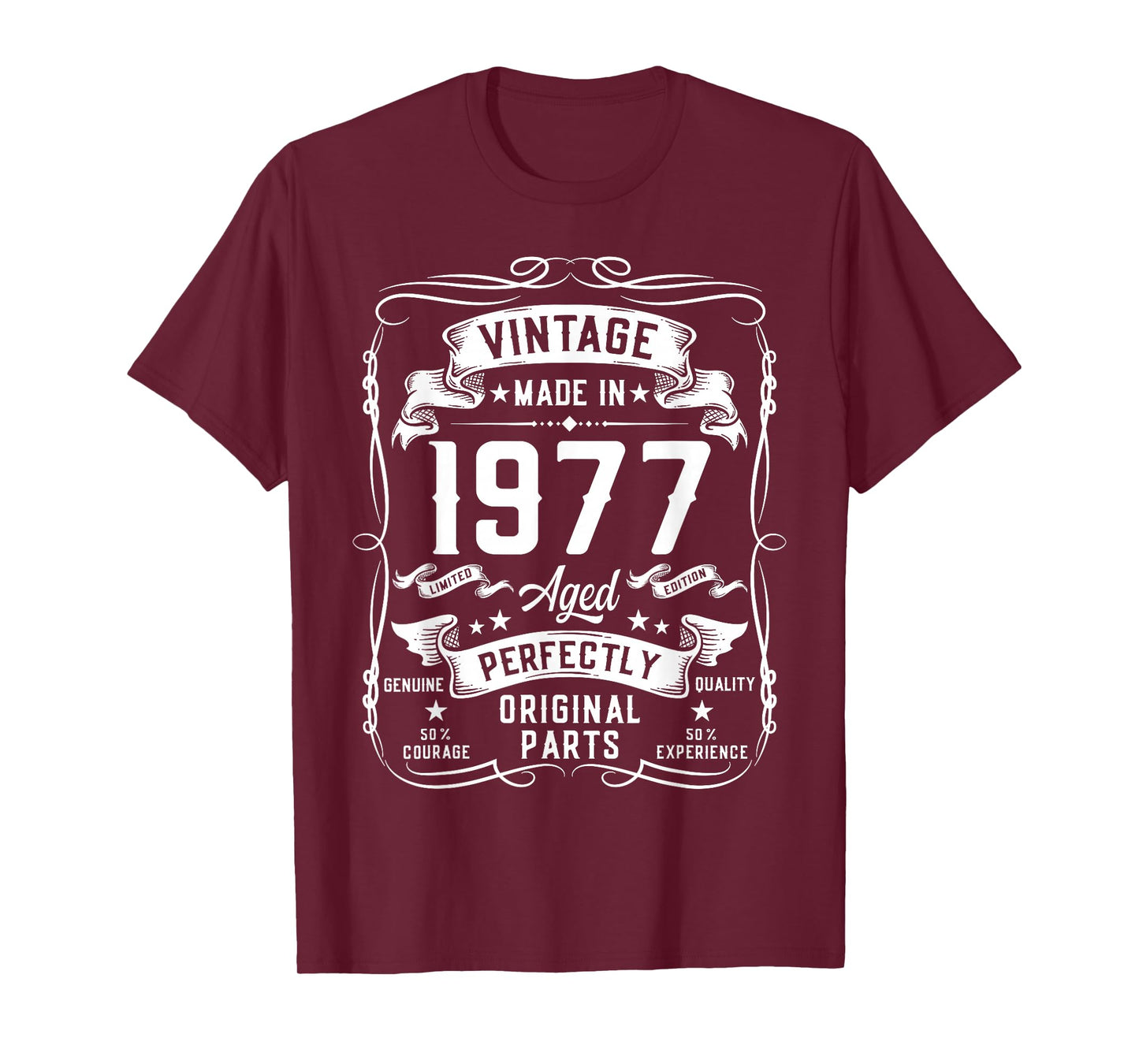 Vintage 1977 49yr 49th Birthday Gifts for Men 49 Years Old T-Shirt