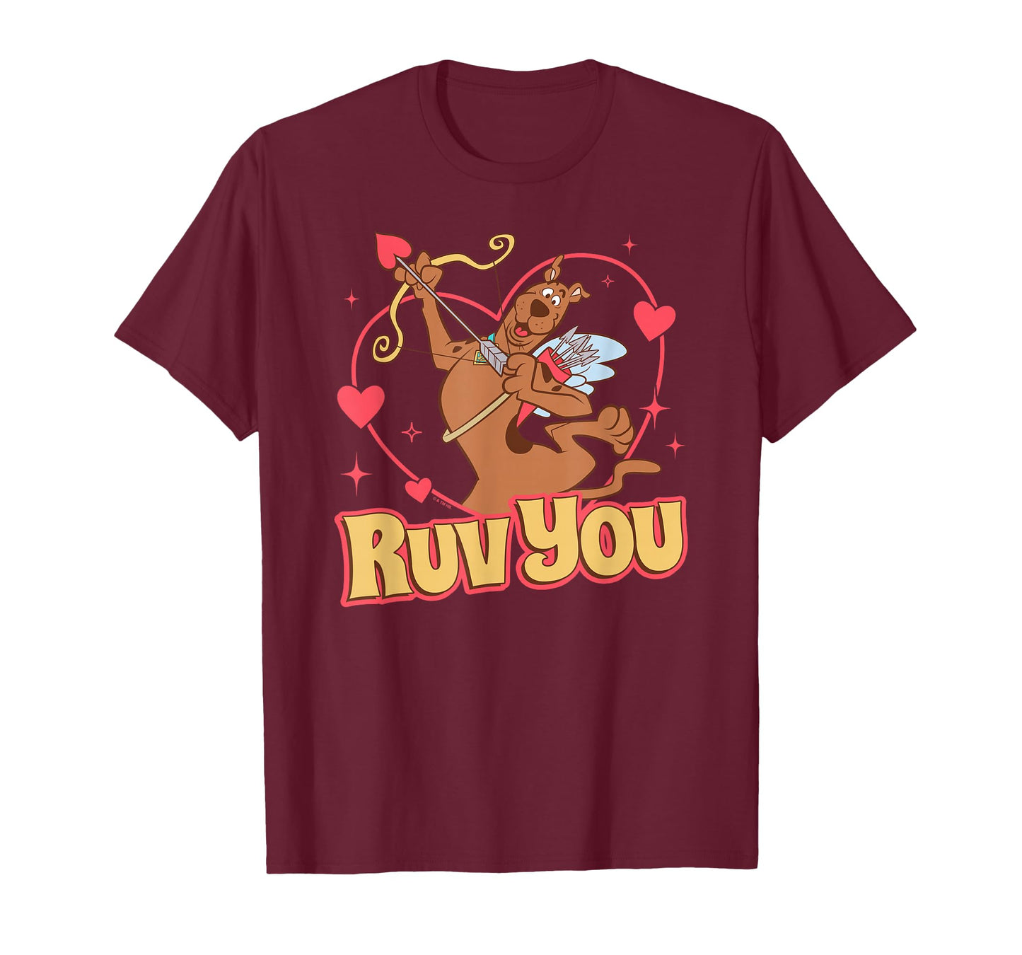 Scooby-Doo Valentine's Day Ruv You Cupid Scooby T-Shirt