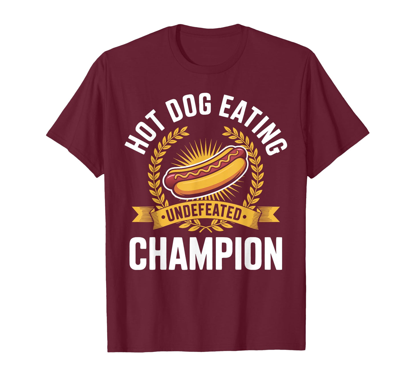 Hot Dog Eating Champion Eating Contest T-Shirt