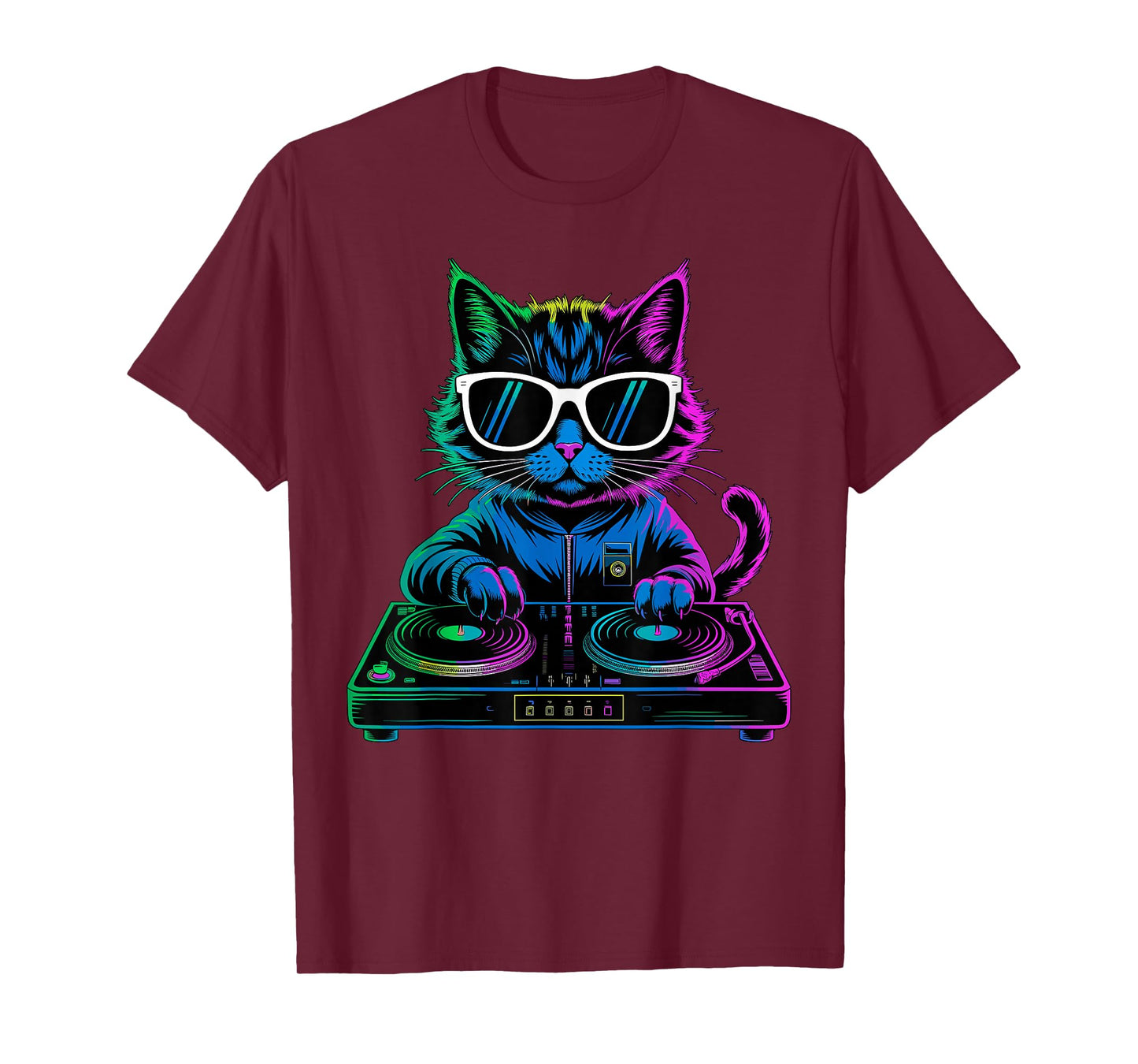 DJ Cat Music Party T-Shirt