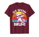 Axolotl Dabbing 67 Six Seven Meme 6 7 Boys Girls Teens T-Shirt