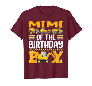 Mimi of The Birthday Boy Construction Birthday Party T-Shirt