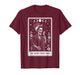 The Show Choir Mom Mama Chorister Singing Skeleton Tarot T-Shirt