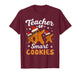Teacher Cookies Christmas Classroom Educator Xmas Holiday T-Shirt